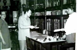 satyajit ray birthday feluda colt revolver to sword of shataranj ki khiladi rays film tool by this shop in kolkata