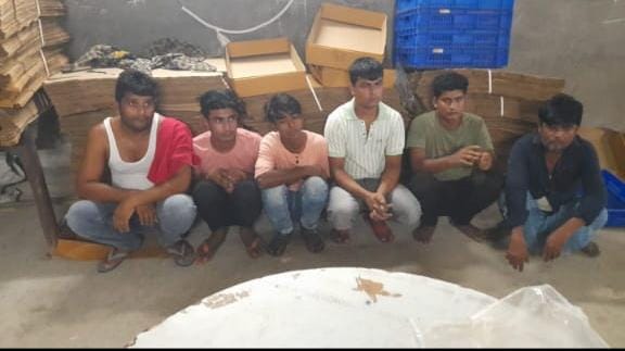 Six migrant labour from bengal areested in punjab