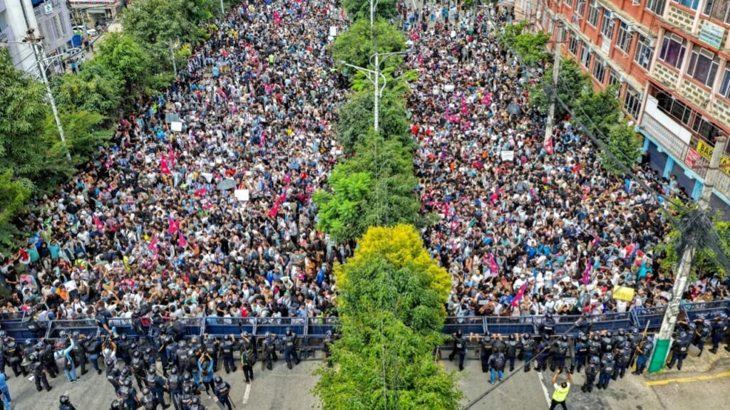 Nepal Gen G Protest