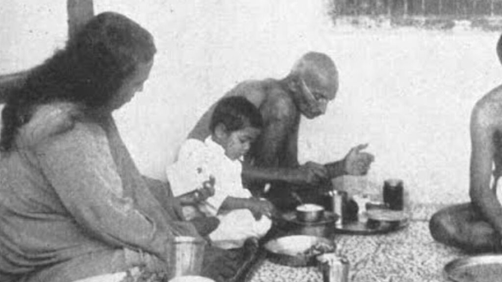mahatama gandhi diet