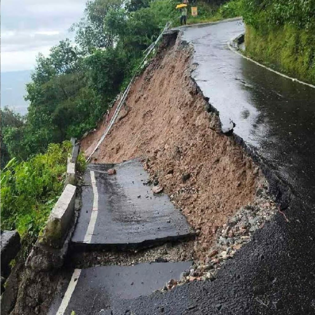 Landslid in Darjeeling